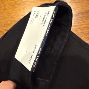 High-Rise Jegging in Black